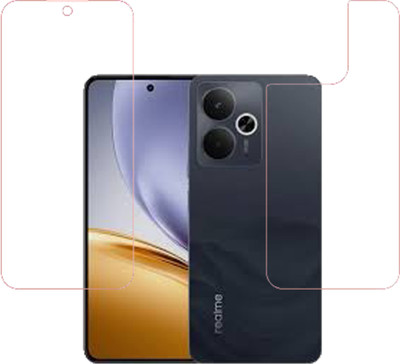 VAYUVAULT Front and Back Screen Guard for realme 15T 5G, Front Screen Guard Glossy finish, Back Screen Guard Glossy finish(Pack of 2)