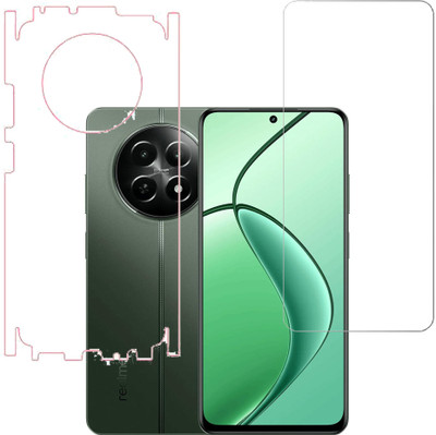 SPRITZEN Front and Back Screen Guard for Realme 12x 5G(Pack of 2)