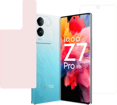 SPRITZEN Front and Back Screen Guard for iQOO Z7 Pro 5G(Pack of 2)