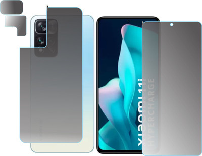 chakoor Front and Back Screen Guard for Xiaomi 11i HyperCharge 5G(Pack of 2)