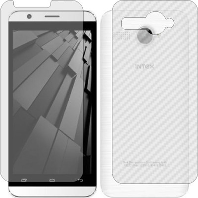 Mobling Front and Back Tempered Glass for INTEX AQUA YOUNG(Pack of 2)
