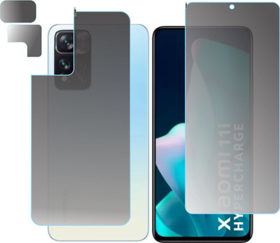 chakoor Front and Back Screen Guard for Xiaomi 11i HyperCharge 5G(Pack of 2)