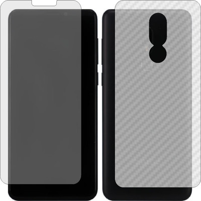 Mobling Front and Back Tempered Glass for MEIZU M8 LITE(Pack of 2)