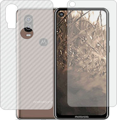 Mobling Front and Back Tempered Glass for MOTOROLA P40(Pack of 2)
