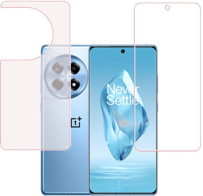 KARTRAY Front and Back Screen Guard for OnePlus 12R 5G(Pack of 2)