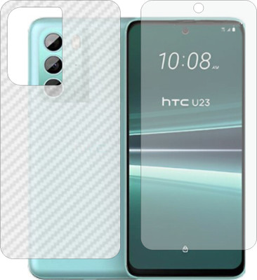 Mobling Front and Back Tempered Glass for Htc U23 5G(Pack of 2)