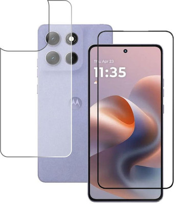 FINCH Front and Back Screen Guard for Motorola G86 Power 5G, Motorola G86 Power, Motorola G86 Power 5G, MotoG86 Power 5G(Pack of 2)