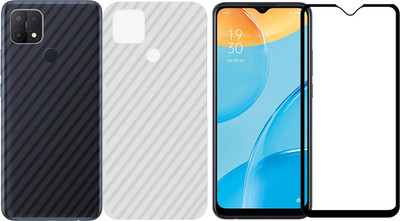 Karpine Front and Back Screen Guard for Oppo A15, Oppo A15s(Pack of 2)