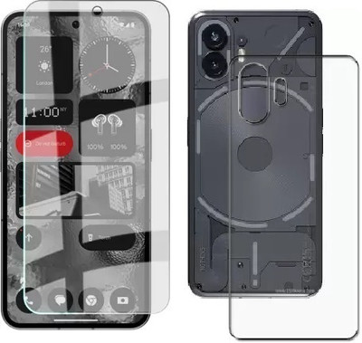 ASVALBUY Front and Back Tempered Glass for Nothing Phone 2(Pack of 1)