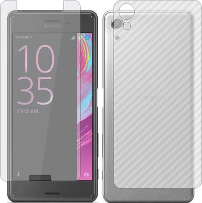 Mobling Front and Back Tempered Glass for SONY XPERIA X PERFORMANCE(Pack of 2)