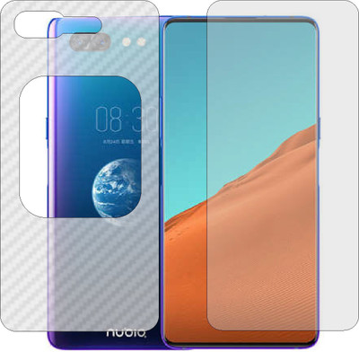 Mobling Front and Back Tempered Glass for NUBIA X 5G(Pack of 2)