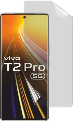 VTINVAN Front and Back Screen Guard for Matte Screen Protector for Vivo T2 Pro 5G Membrane Case Friendly Full Edge to Edge Screen Coverage & Installation Kit - (Pack 1)(Pack of 1)
