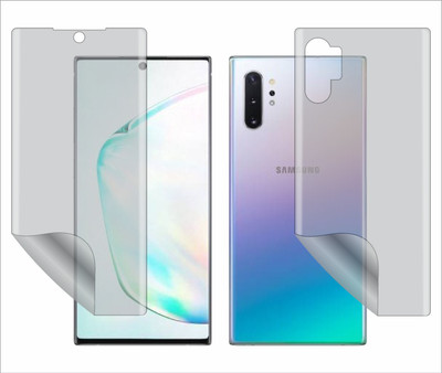 Fasheen Front and Back Screen Guard for SAMSUNG GALAXY NOTE 10 PLUS 5G(Pack of 1)