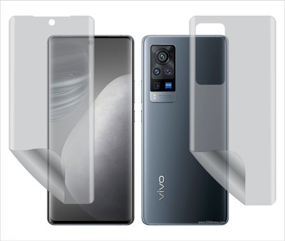 TELTREK Front and Back Screen Guard for VIVO X60 PRO (Edge to Edge Full Screen Protector)(Pack of 1)