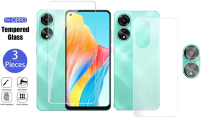 KANCHA Front and Back Screen Guard for OPPO A78 4G 2023(Pack of 1)