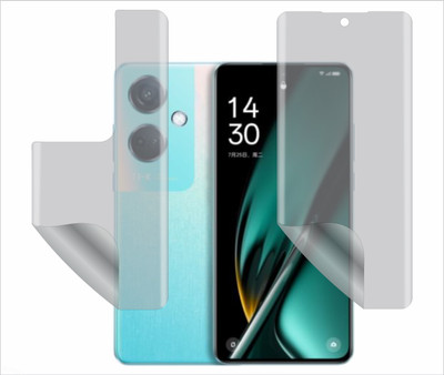 TELTREK Front and Back Screen Guard for OPPO K11 (Edge to Edge Full Screen Protector)(Pack of 1)