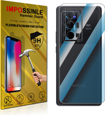 FCS Back Screen Guard for Vivo X70 Pro Plus, V2145A, V2114, Back Screen Protector ( Matte)(Pack of 1)