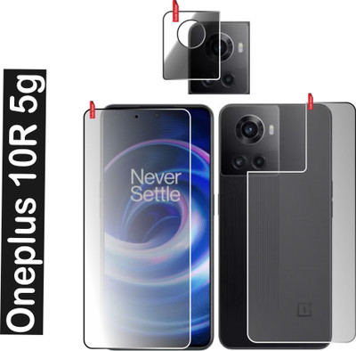 chakoor Front and Back Screen Guard for Oneplus 10R 5g(Pack of 3)