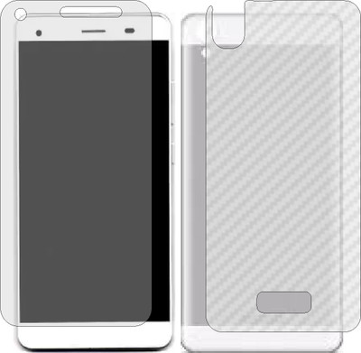 Mobling Front and Back Tempered Glass for LAVA IRIS X9(Pack of 2)
