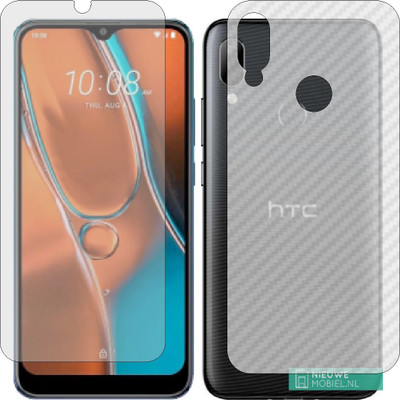 Mobling Front and Back Tempered Glass for HTC WILDFIRE E2(Pack of 2)