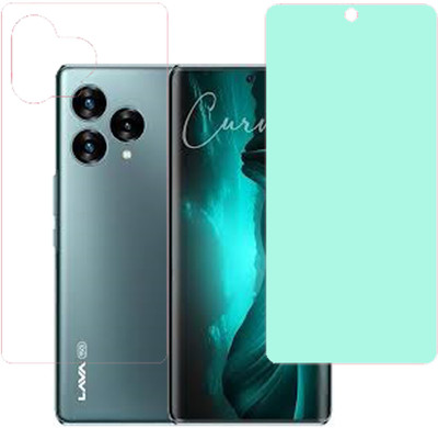 VAYUVAULT Front and Back Screen Guard for LAVA Blaze Curve(Pack of 2)