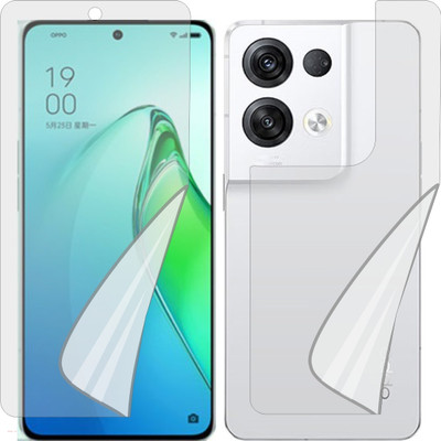 Mobling Front and Back Screen Guard for OPPO RENO8 PRO PLUS 5G (Edge To Edge Full Coverage)(Pack of 1)