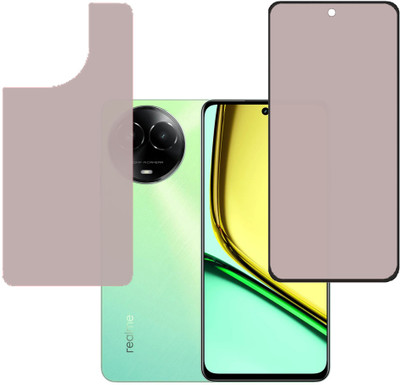 KARTRAY Front and Back Screen Guard for Realme C67 5G(Pack of 2)