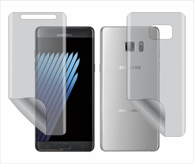 TELTREK Front and Back Screen Guard for SAMSUNG GALAXY NOTE 7 (Edge to Edge Full Screen Protector)(Pack of 1)