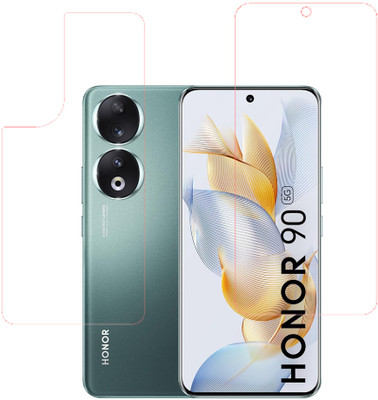 VAYUVAULT Front and Back Screen Guard for Honor 90 5G, Clear(Pack of 2)