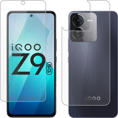 Vatsin Front and Back Screen Guard for iQOO Z9 5G(Pack of 2)
