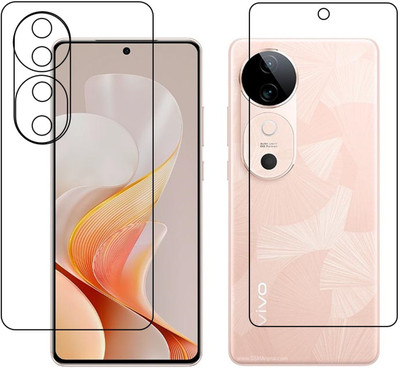 DVTECH Front and Back Screen Guard for Vivo S19 TPU Crystal Clear(Pack of 1)