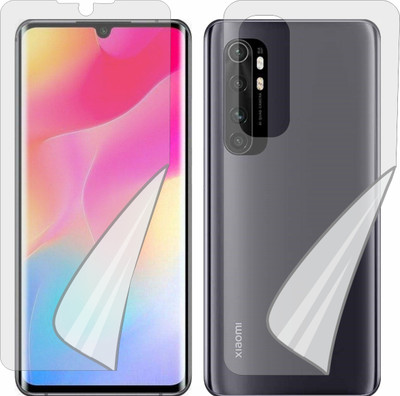 Fasheen Front and Back Screen Guard for Xiaomi Mi Note 10 Lite(Pack of 1)