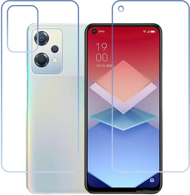 DVTECH Front and Back Screen Guard for 9H Crystal Clear Front And TPU BackOppo K10x(Pack of 1)