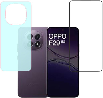 VAYUVAULT Front and Back Screen Guard for OPPO F29 5G(Pack of 2)