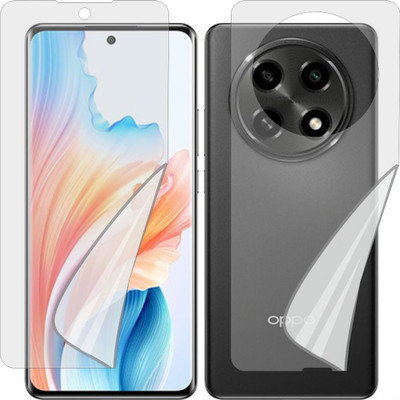 Fasheen Front and Back Screen Guard for Oppo A2 Pro PJG110 (Edge To Edge TPU Full Coverage)(Pack of 1)