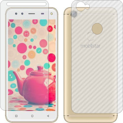 Mobling Front and Back Tempered Glass for MOBIISTAR XQ DUAL(Pack of 2)