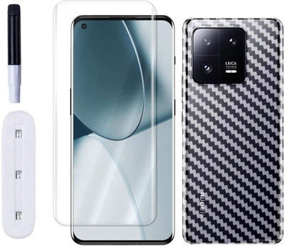 Bai and kaka Front and Back Tempered Glass for Mi 13 Pro 5G(Pack of 2)