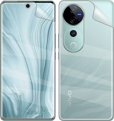 Vatsin Front and Back Screen Guard for ViVO T3 Ultra, Ultra Thin Soft Hydrogel TPU Screen Guard for ViVO T3 Ultra(Pack of 2)