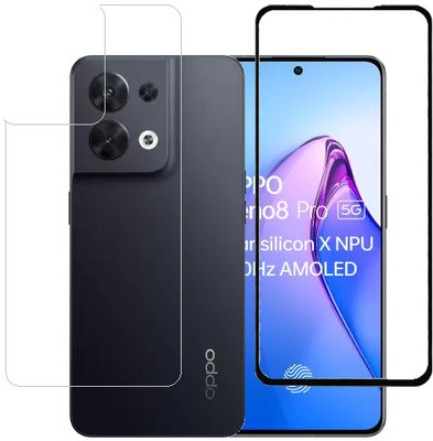 ECMERED Front and Back Screen Guard for Oppo Reno 8 Pro, Oppo Reno8 Pro, Oppo Reno8 Pro 5G(Pack of 1)
