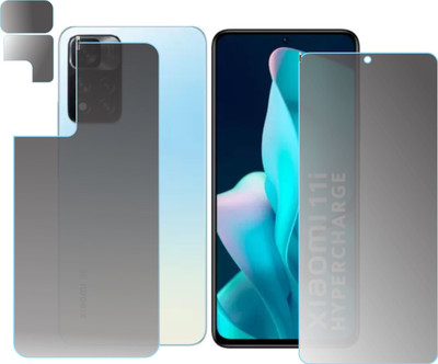 chakoor Front and Back Screen Guard for Xiaomi 11i HyperCharge 5G(Pack of 2)