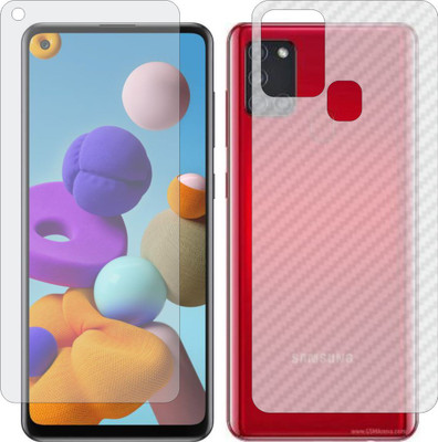 Mobling Front and Back Tempered Glass for SAMSUNG GALAXY A21S(Pack of 2)