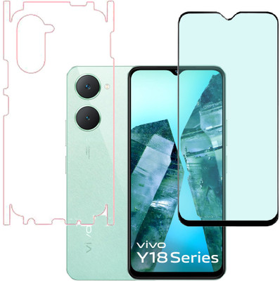 KARTRAY Front and Back Screen Guard for Vivo Y18(Pack of 2)