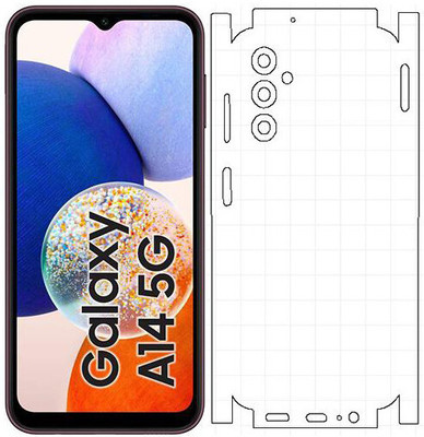 Asmart Front and Back Screen Guard for Samsung Galaxy A04(Pack of 1)
