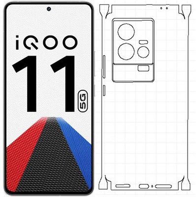 Asmart Front and Back Screen Guard for Iqoo Neo 7 Pro(Pack of 1)