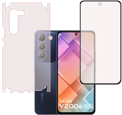 KARTRAY Front and Back Screen Guard for Vivo Y200e 5G(Pack of 2)