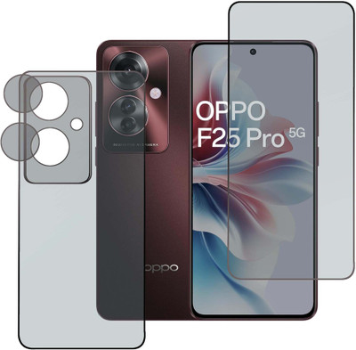 MOKPLZ Front and Back Screen Guard for OPPO F25 PRO 5G(Pack of 3)