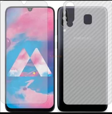 LIGHTWINGS Front and Back Screen Guard for Front and Back SCREEN GUARD SAMSUNG GALAXY M30 (P-2)(Pack of 2)