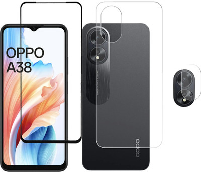 FINCH Front and Back Screen Guard for OPPO A38(Pack of 3)