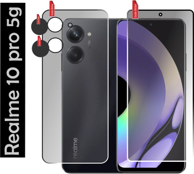 chakoor Front and Back Screen Guard for Realme 10 pro 5g(Pack of 2)