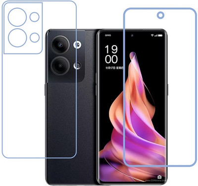 DVMART Front and Back Screen Guard for TPU Oppo Reno9(Pack of 1)